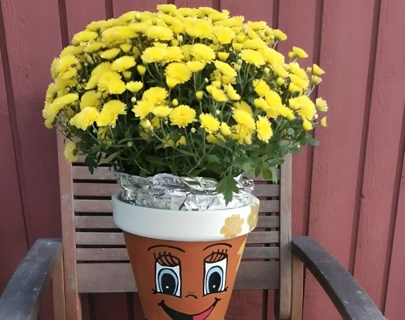 Why Orange Hair Decorations Stand Out in Planters