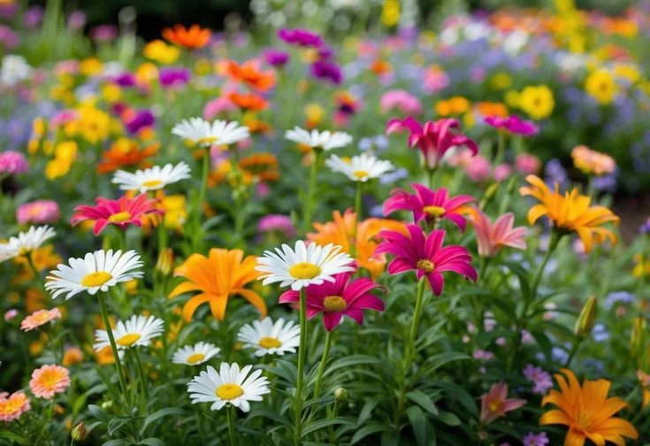 Designing a Garden with All Summer Bloom Flowers