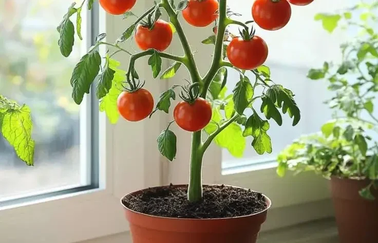 Harvesting Your Indoor Tomatoes