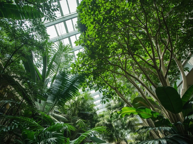 A thriving hanging plant with green foliage, elegantly draping in a window, bringing life to the room.