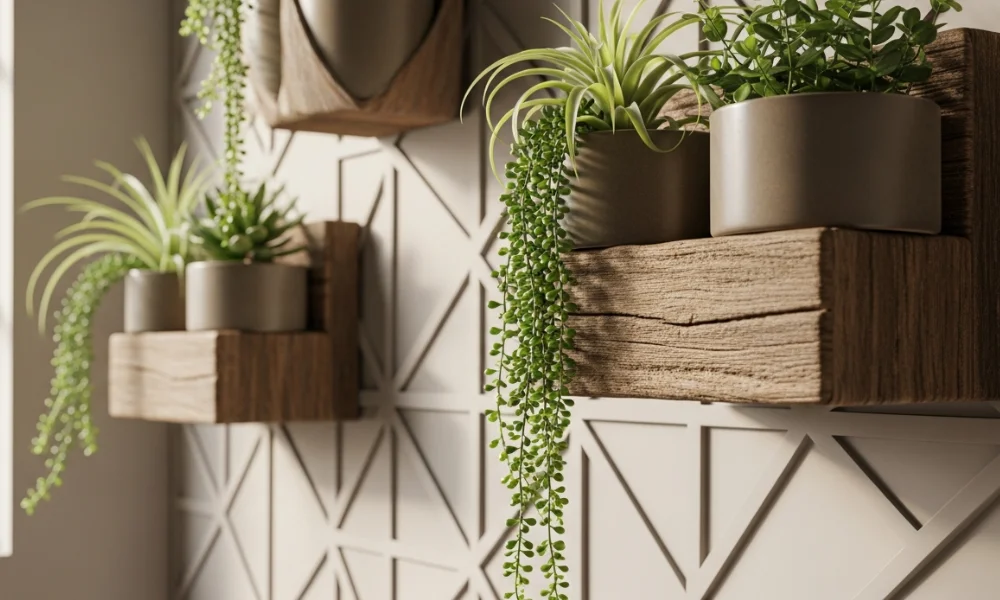 Using Wall Planters to Elevate Wall Design