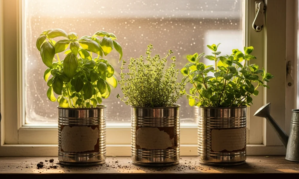 Choosing the Right Herbs for Your Tin Can Herb Garden