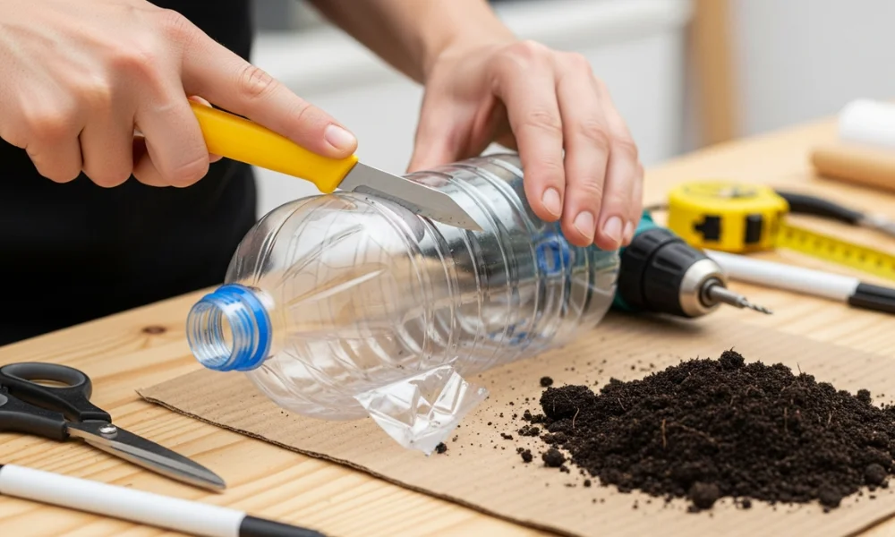 Essential Materials for Upcycled Plastic Bottle Planter