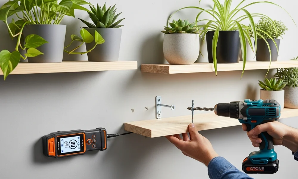 Safety and Installation: Indoor Plant Shelf Ideas