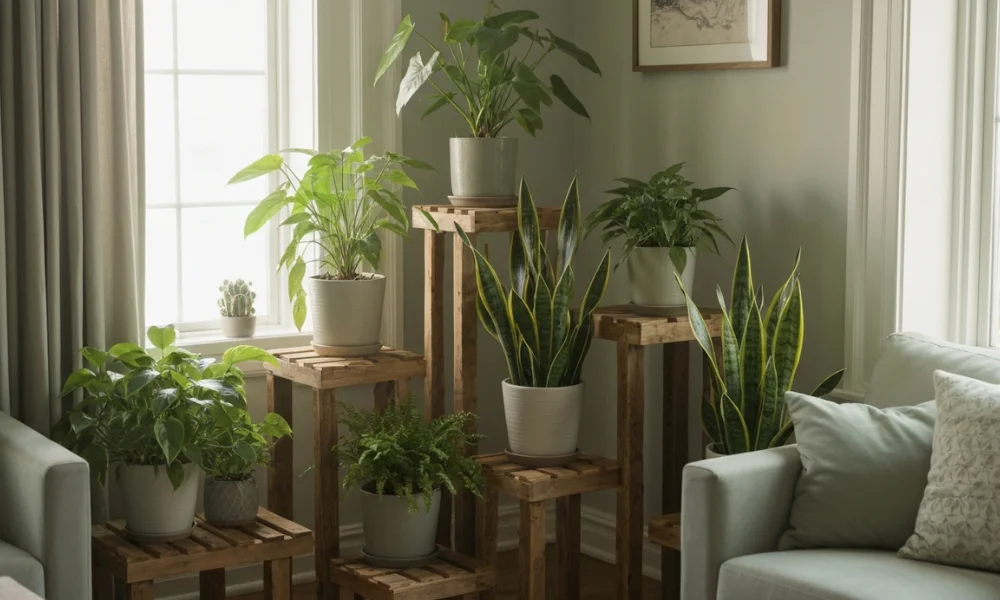 Tiered Plant Holders Perfect for Small Spaces