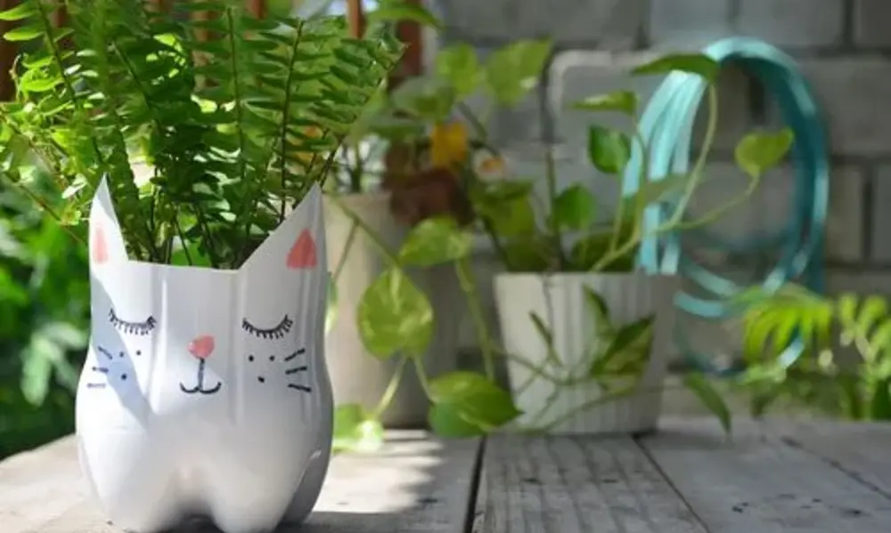 Bottle Planters for a Modern Look