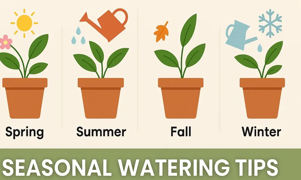 Seasonal Plant Watering Schedule