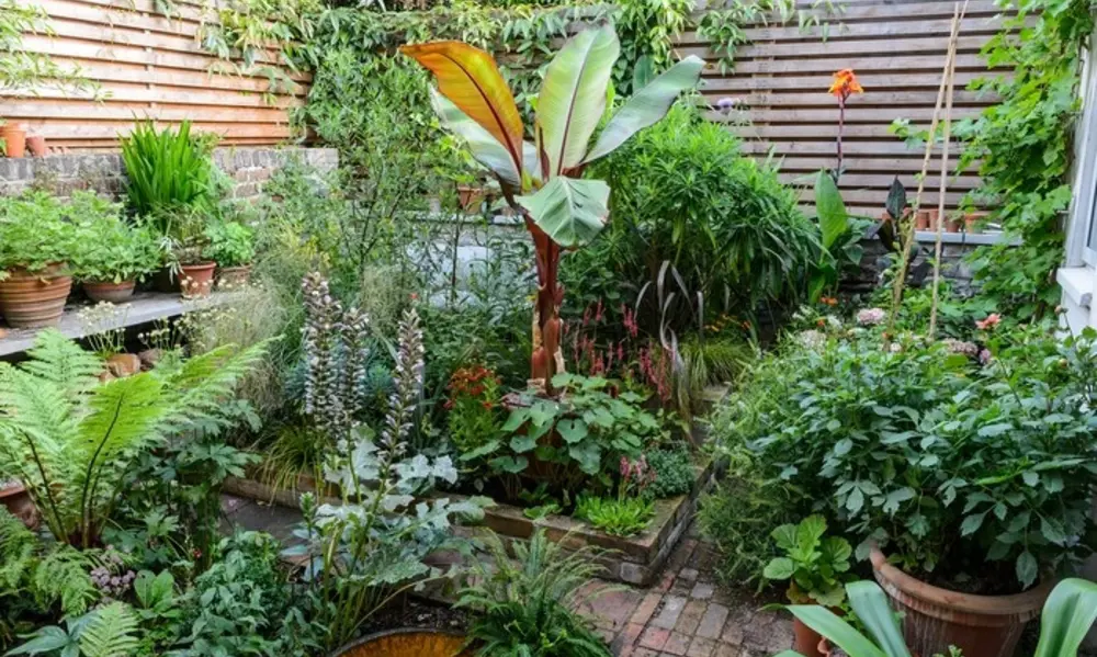 2. Upcycling Furniture for Dramatic Garden Features
