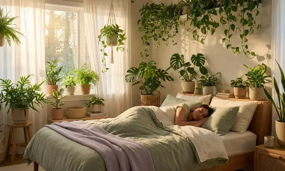 Peeacelily | Best Bedroom Plants for Better Sleep: Top Green Companions for Nighttime Rest The Science of Sleep and Indoor Plants