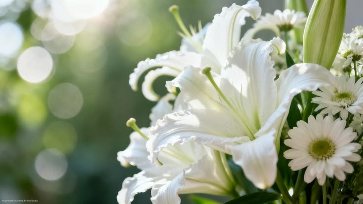 Why White Flowers Symbolize Calm