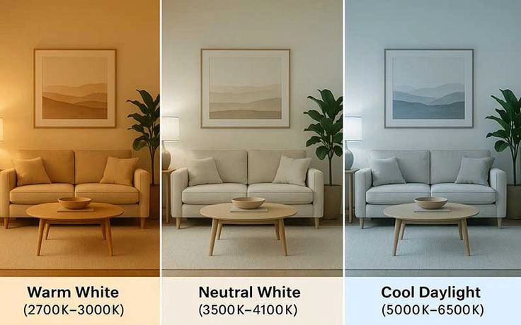 How Lighting Changes Wall Color and Mood