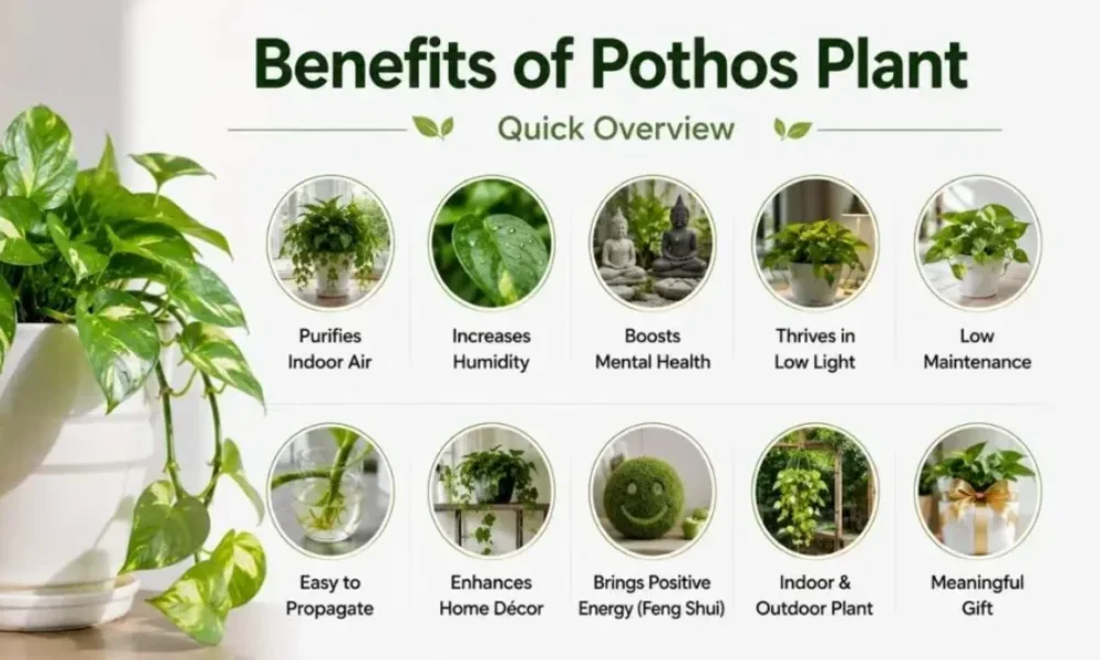 Pothos plant benefits