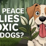 are peace lilies toxic to dogs