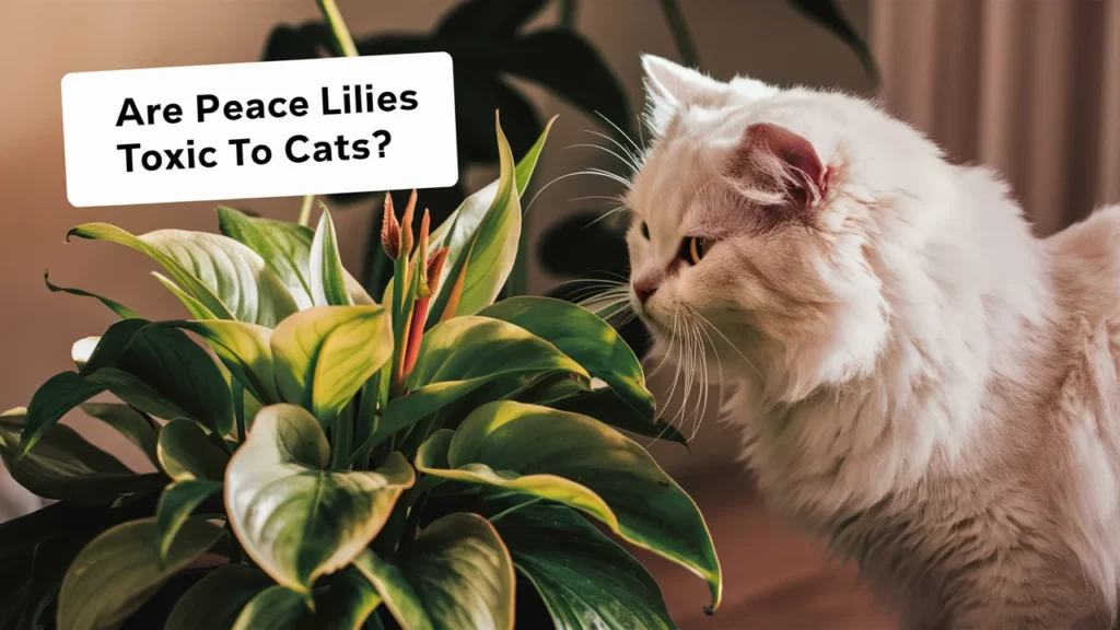 Are Peace Lilies Toxic to Cats? 🌿😿 The essential risks and safety guidance