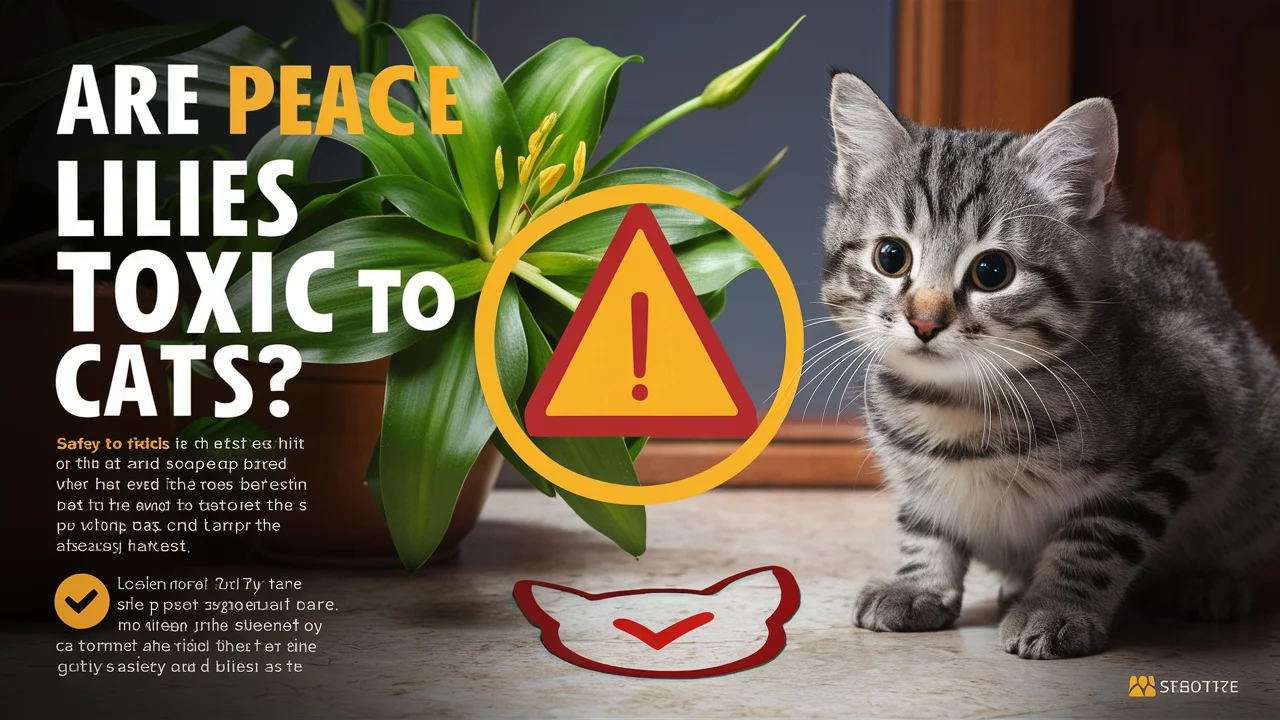 are peace lily toxic to cats