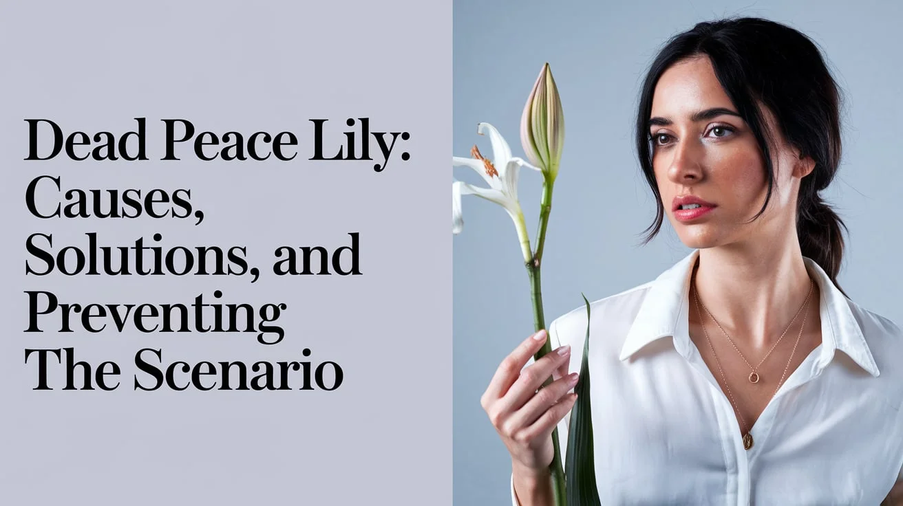 dead peace lily cause solutions and preventing