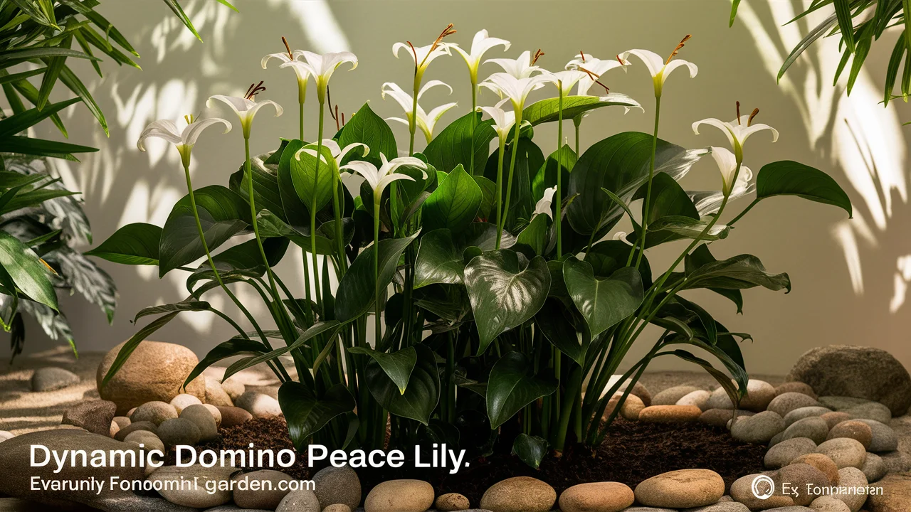 dynamic domino peace lily