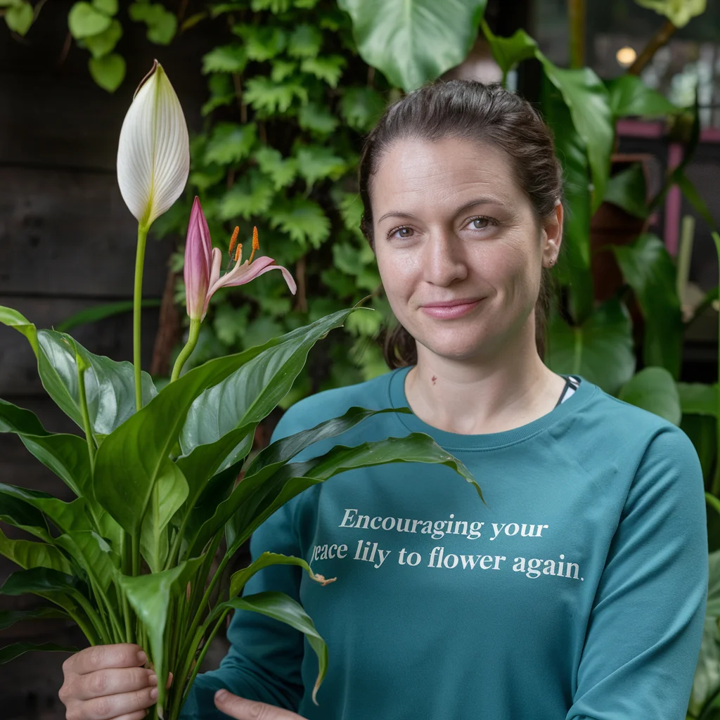 encouraging your peace lily to flower again