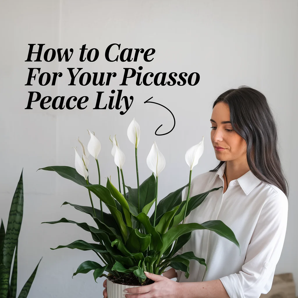 How to Care For Your Picasso Peace Lily 