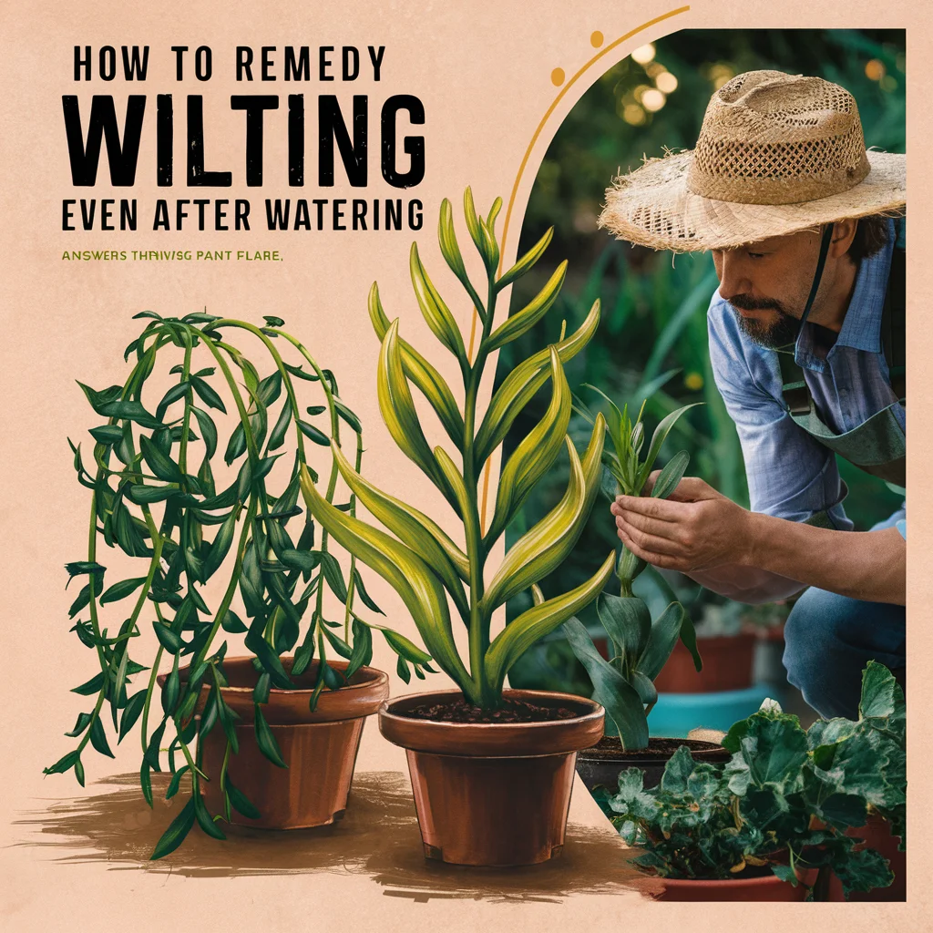 How to Remedy Wilting Even After Watering