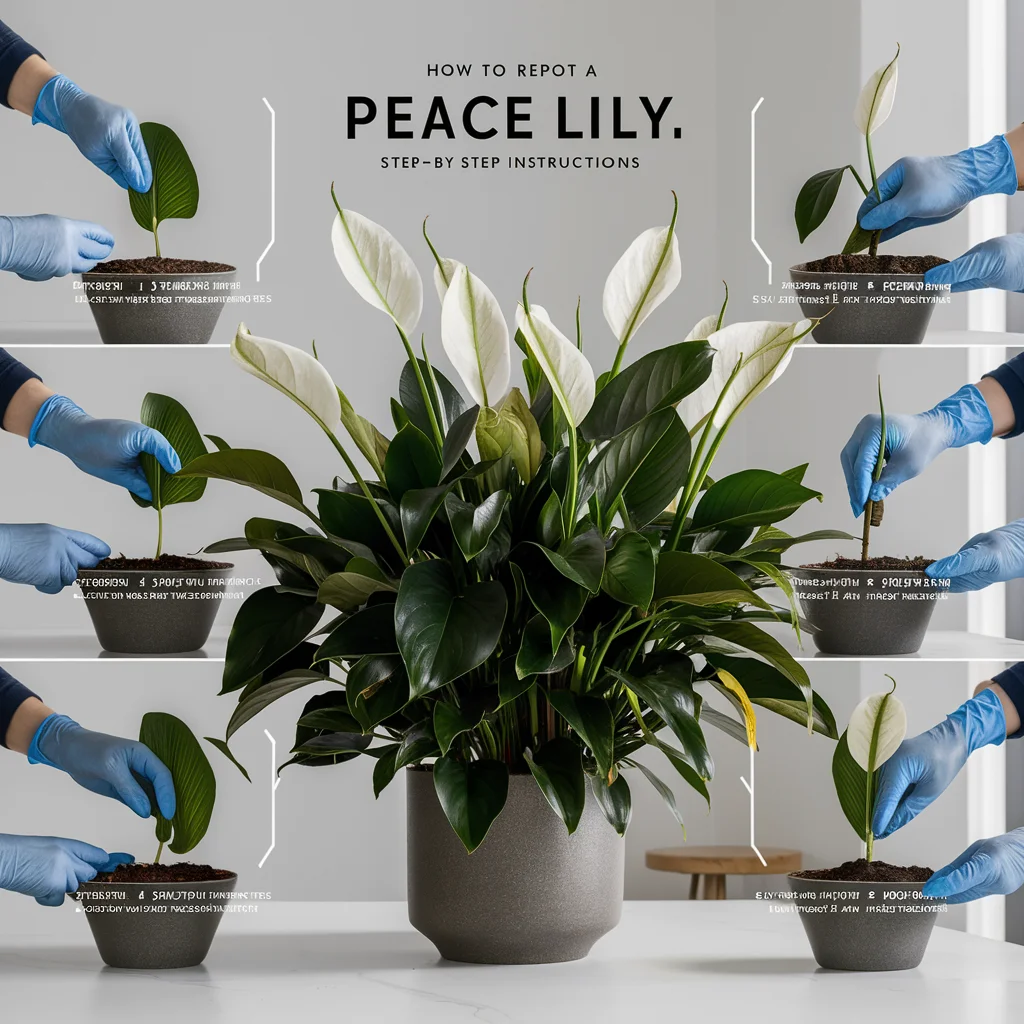 How to Repot a Peace Lily: Step-by-Step Instructions