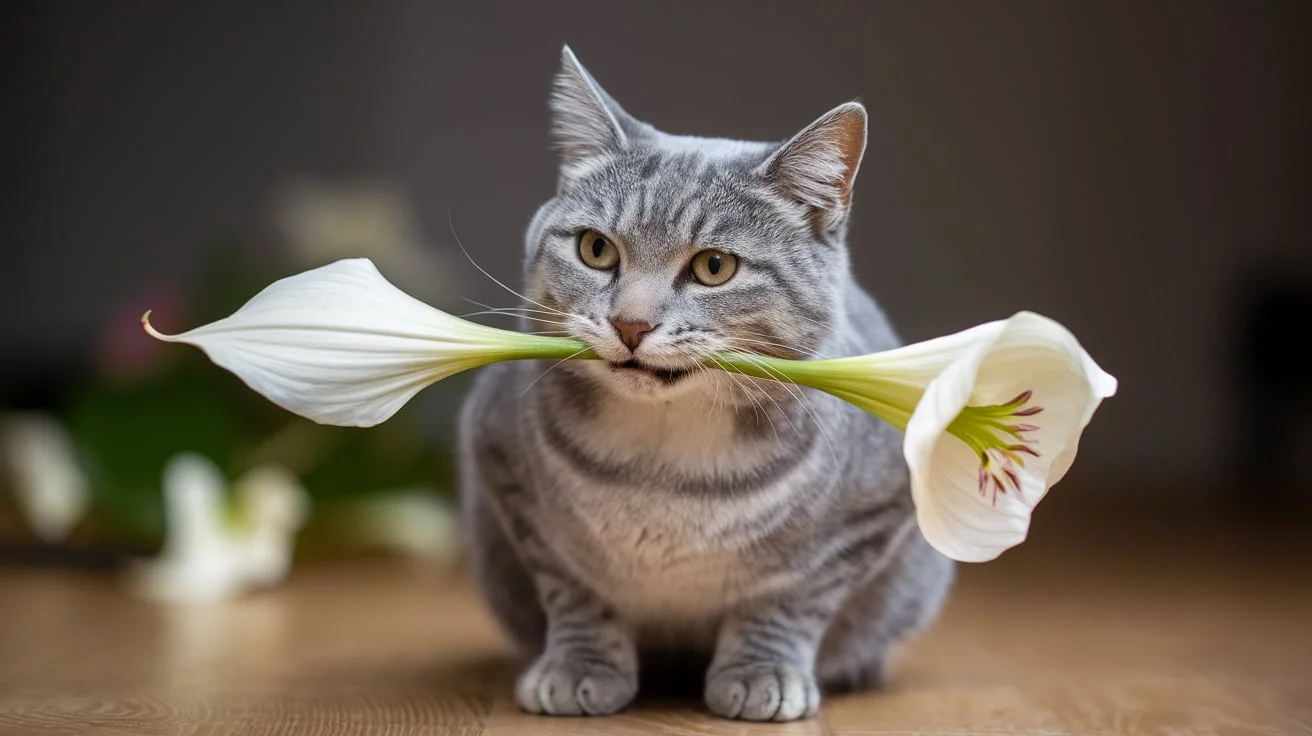 is peace lily safe for cats