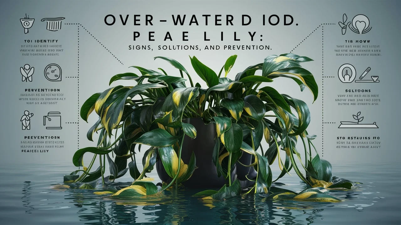 Over-Watered Peace Lily: Signs, Solutions, and Prevention