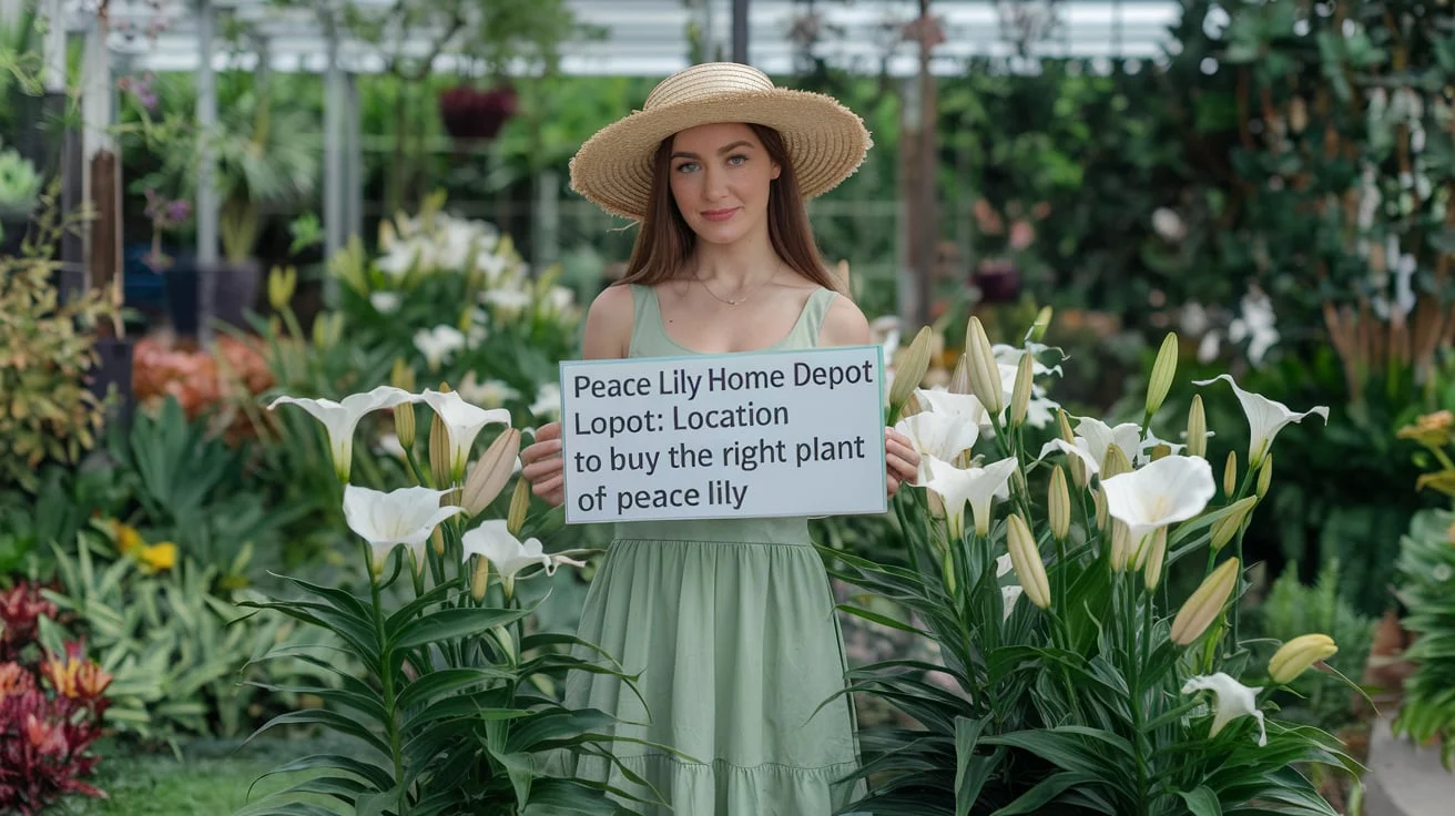 peace lily home depot