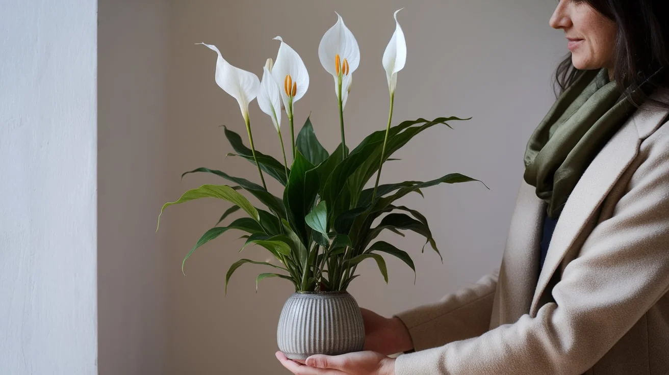 peace lily images