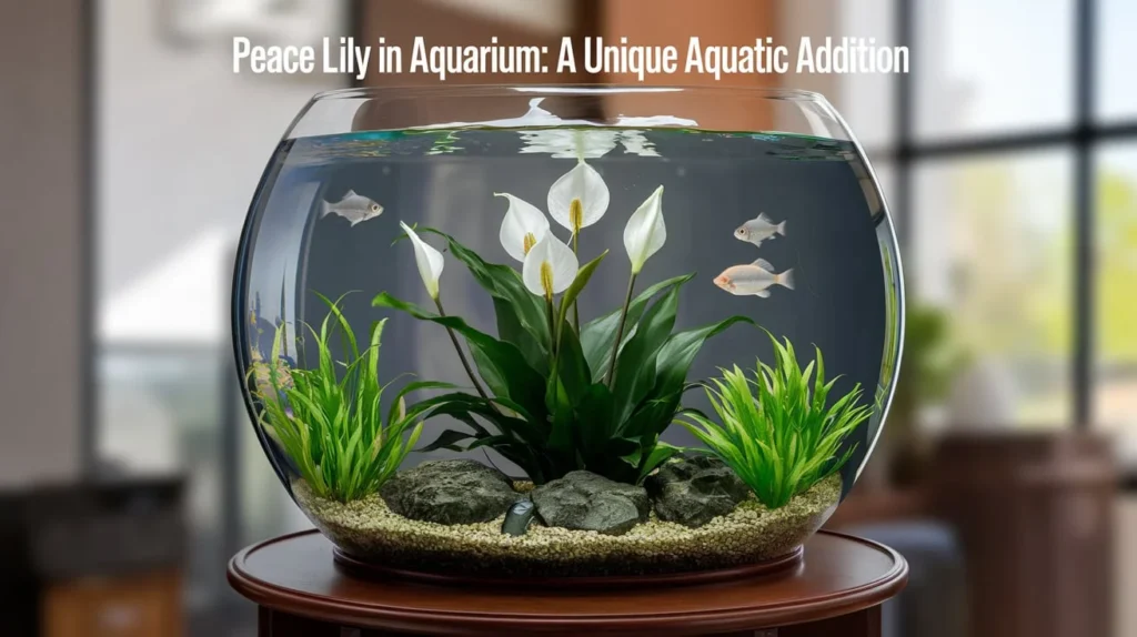 Peace Lily in Aquarium: A Unique Aquatic Addition