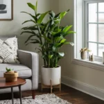 Peace Lily in Living Room Corners: