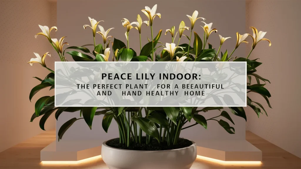 Peace Lily Indoor: The Perfect Plant for a Beautiful and Healthy Home 🌿🏠