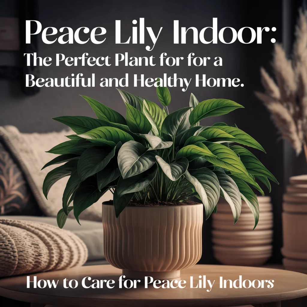 How to Care for Peace Lily Indoors 
