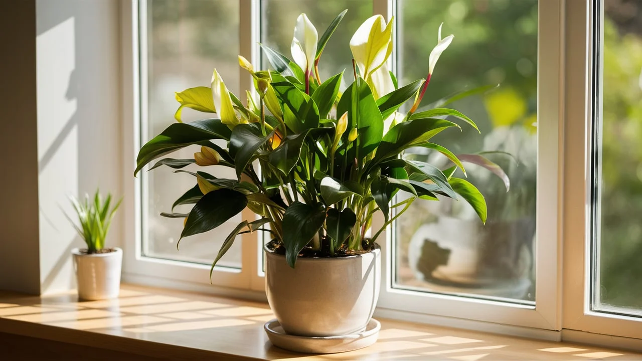 peace lily light requirements 