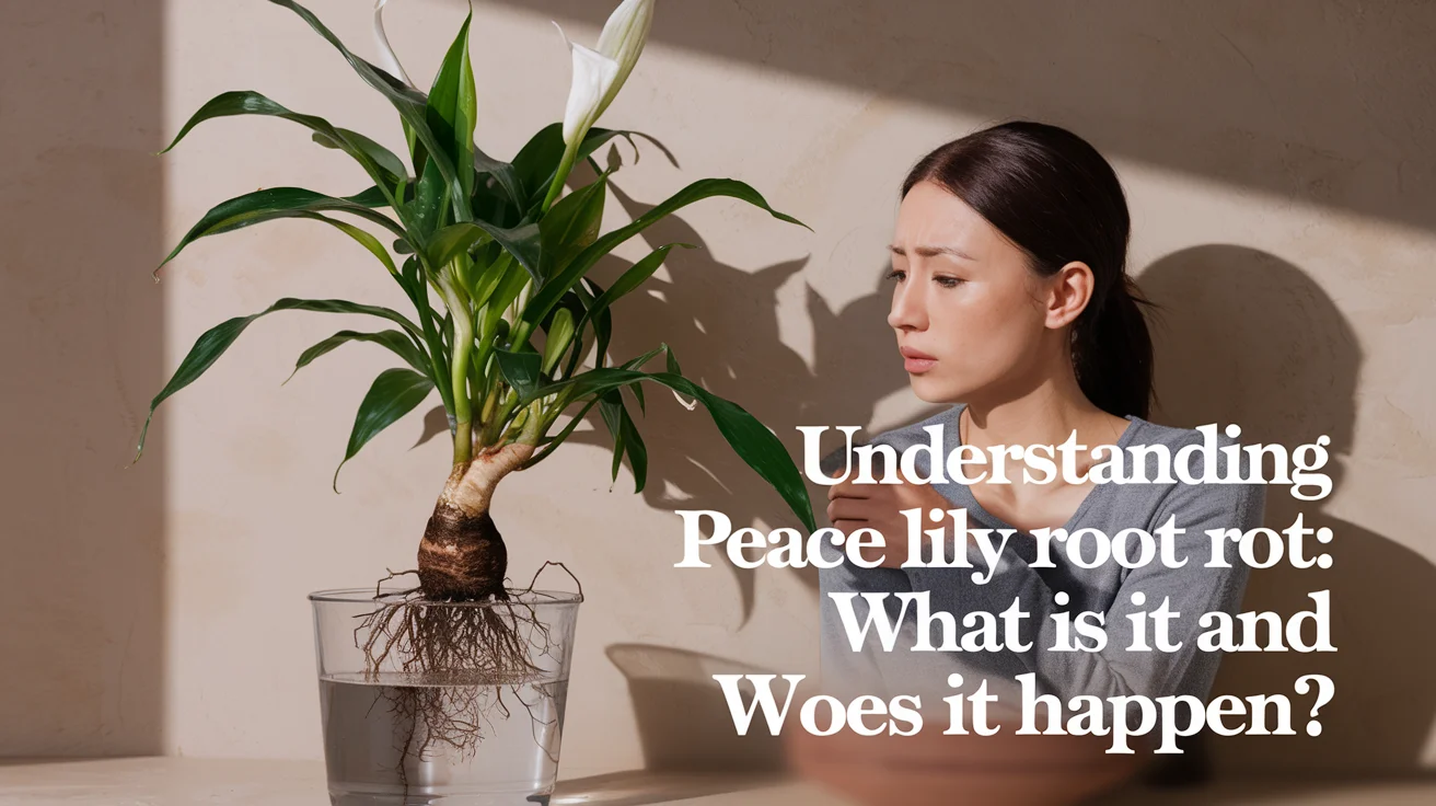 peace lily root rot what is it and why does it happen