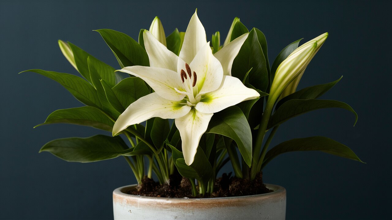 peace lily plant