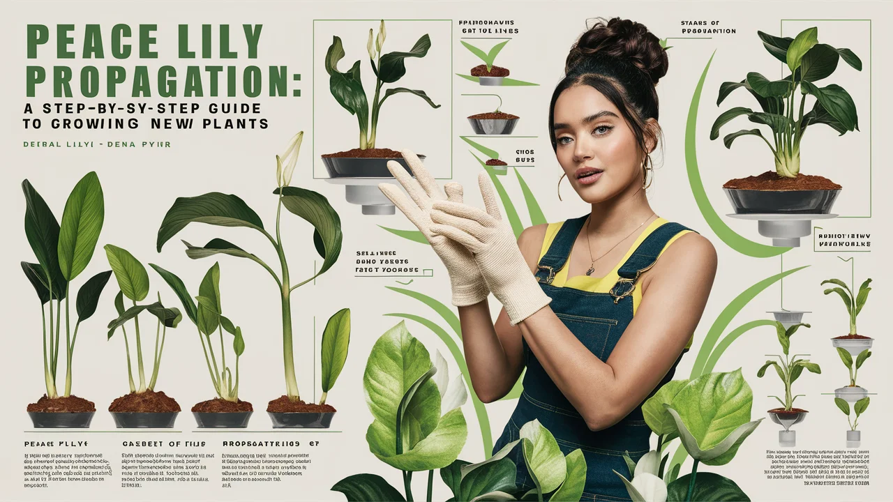 peace lily propagation a step by step guide to grow new plant