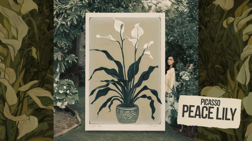 Picasso Peace Lily: An Art Piece Residing in Your Garden