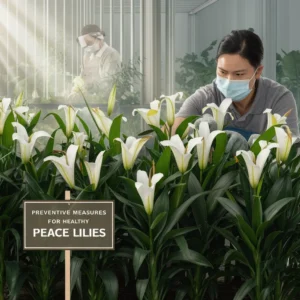 Preventive Measures for Healthy Peace Lilies