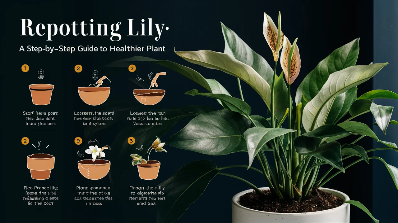 repotting peace lily a step by step guide to a healthier plant