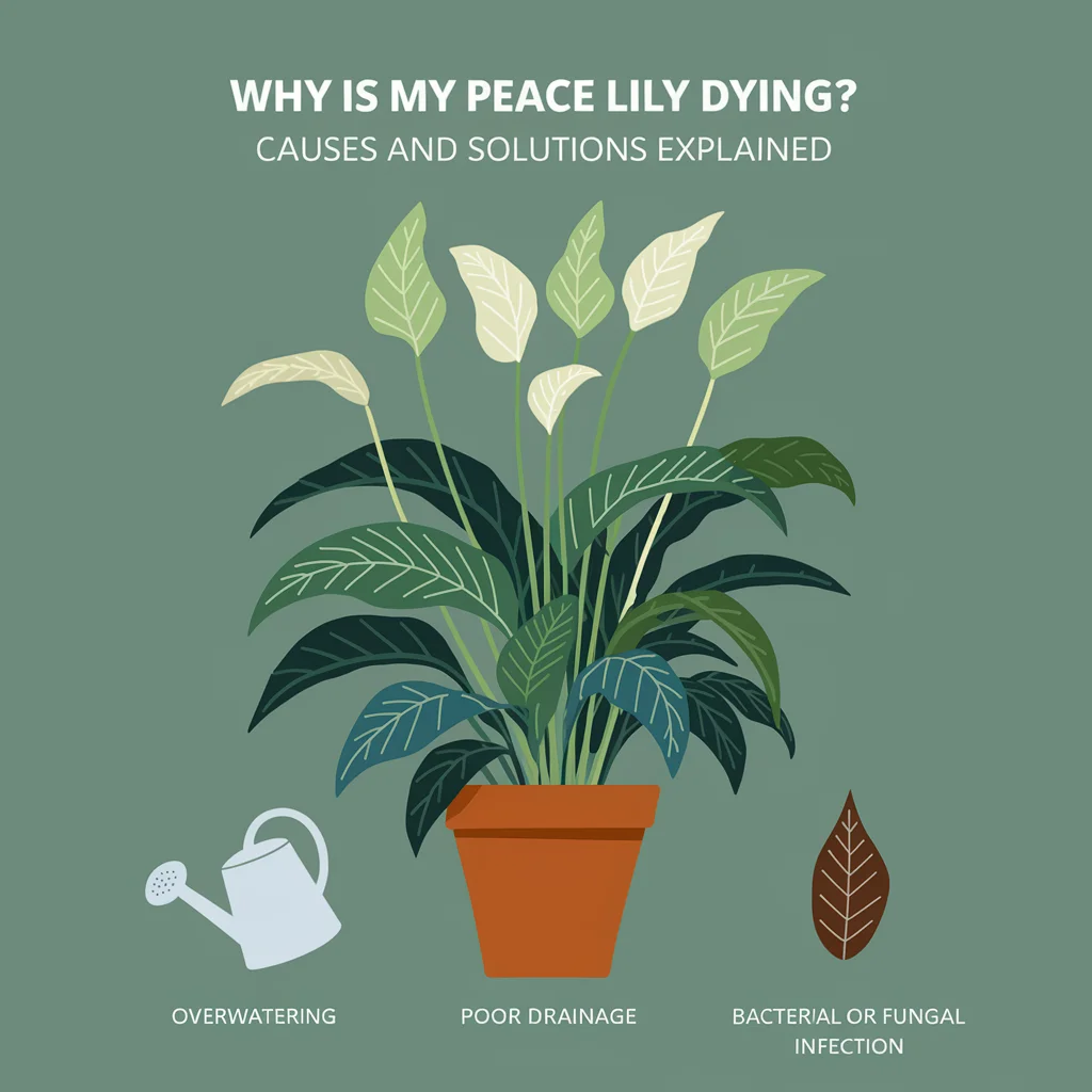 revive a dying peace lily