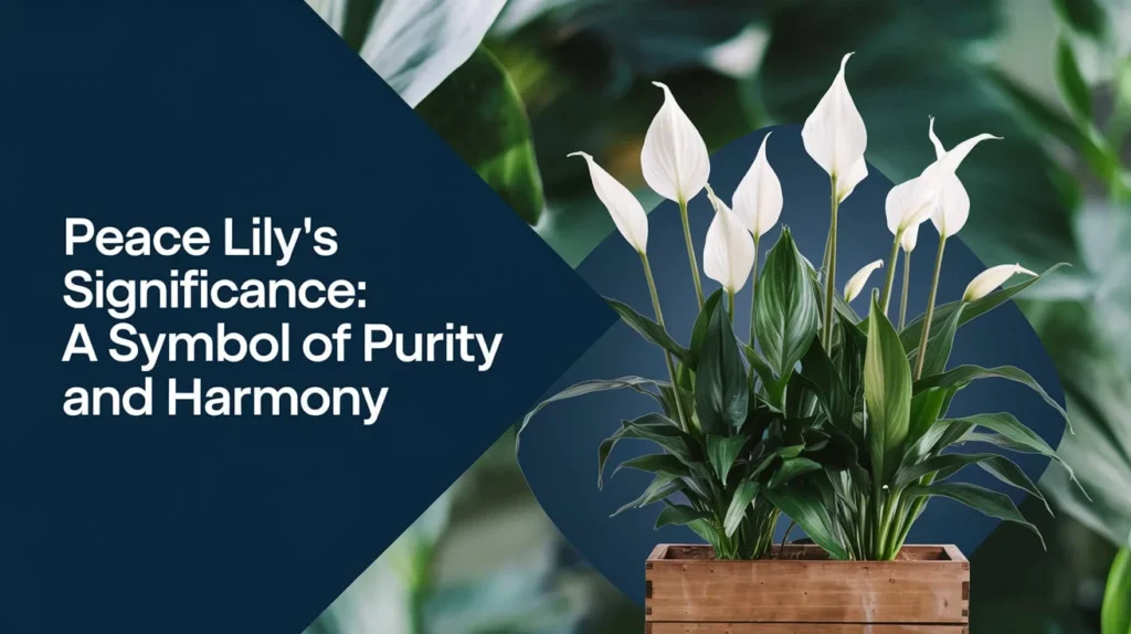 Significance of Peace Lily: A Symbol of Purity and Harmony