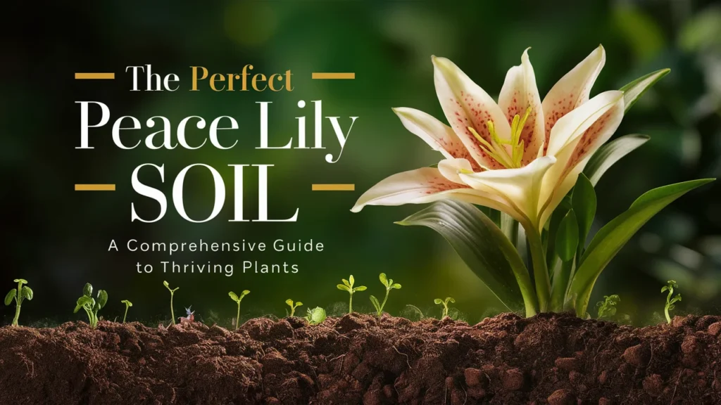 The Perfect Peace Lily Soil: A Comprehensive Guide to Thriving Plants