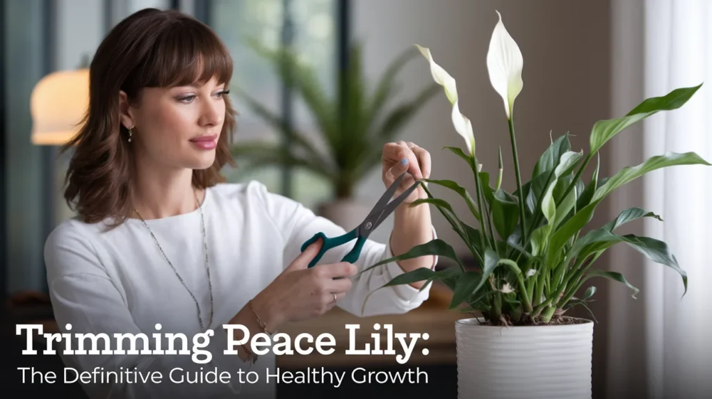 Trimming Peace Lily: The Definitive Guide to Healthy Growth