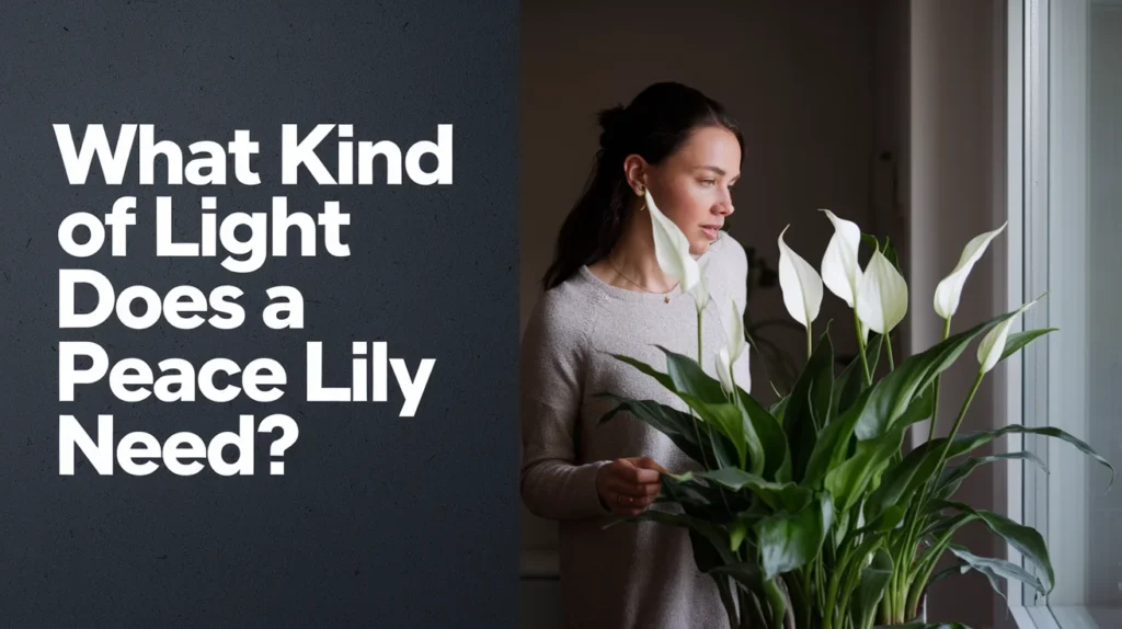 What Kind of Light Does a Peace Lily Need? 🌿