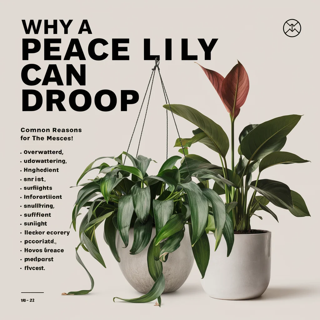 Why a Peace Lily Can Droop