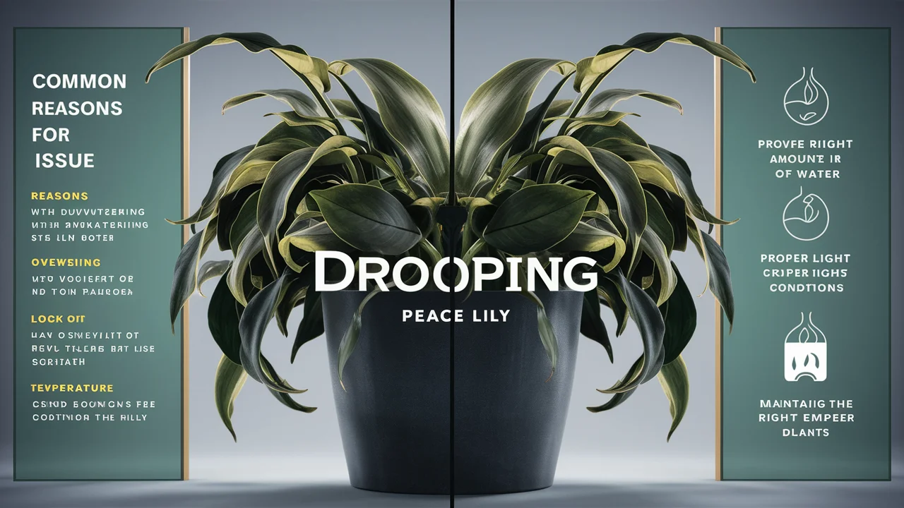 Why Is My Peace Lily Drooping? Understanding and Fixing the Issue