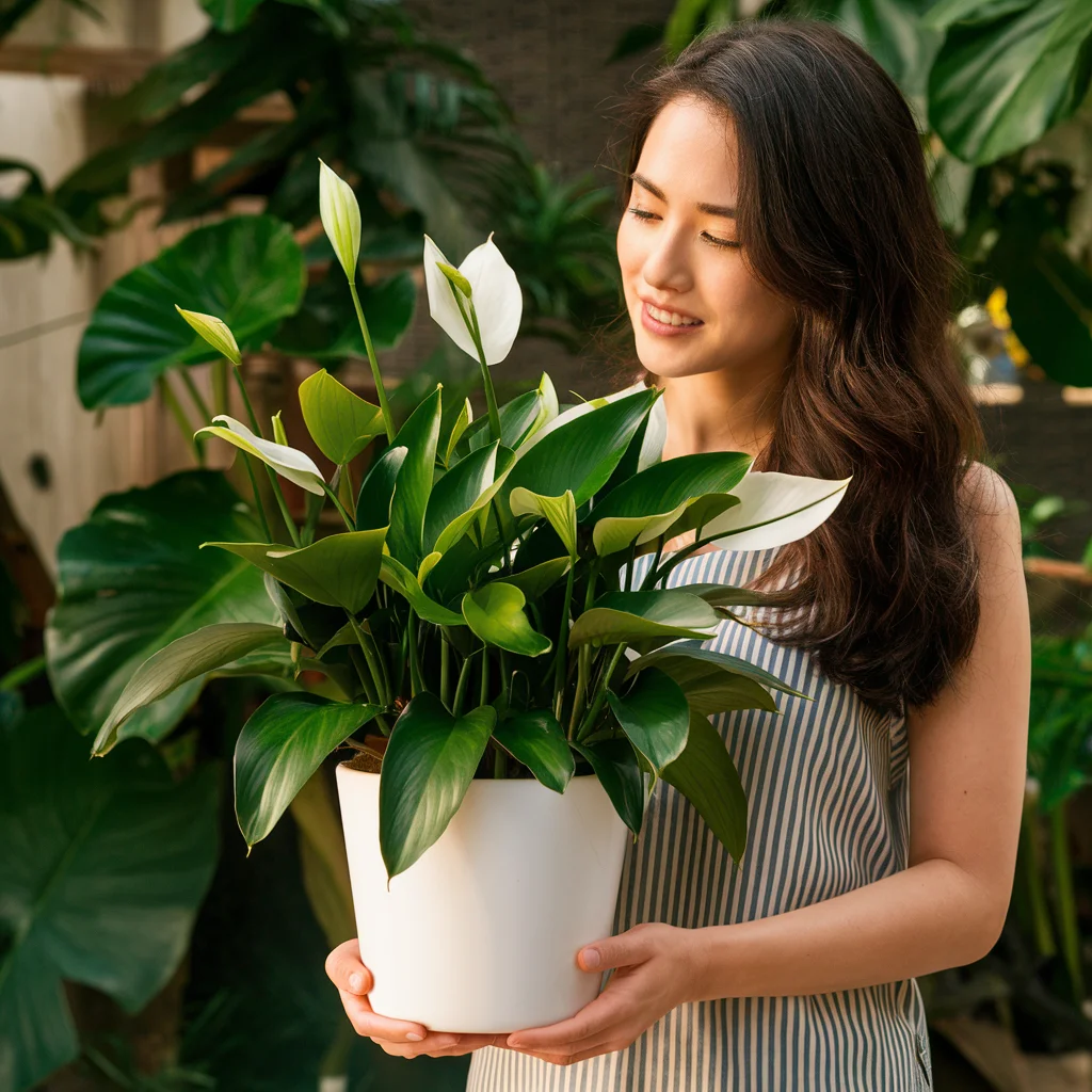 Can Peace Lily Live Outside? protect from pests and diseases 