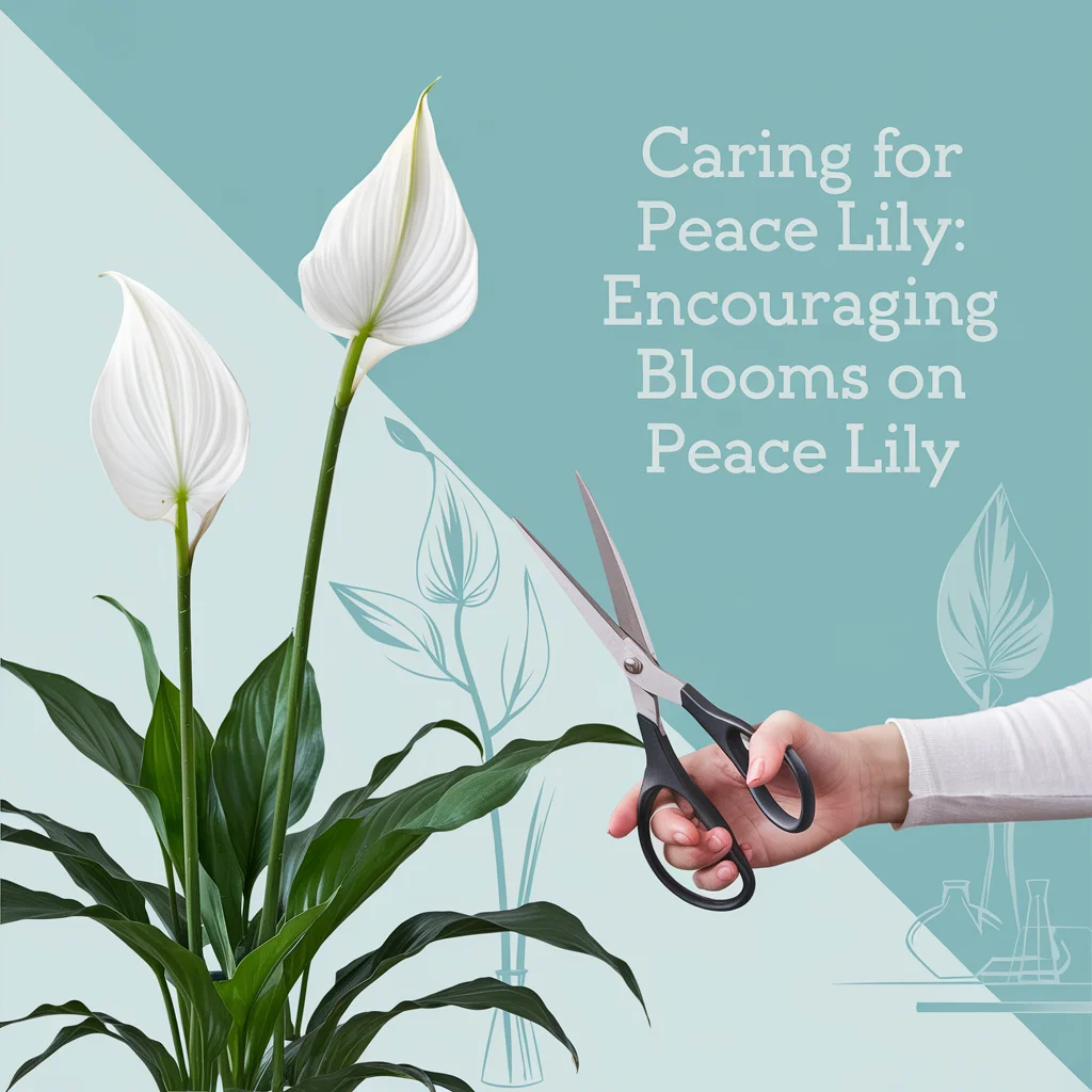 Caring for Peace Lily Encouraging Blooms on Peace Lily.
