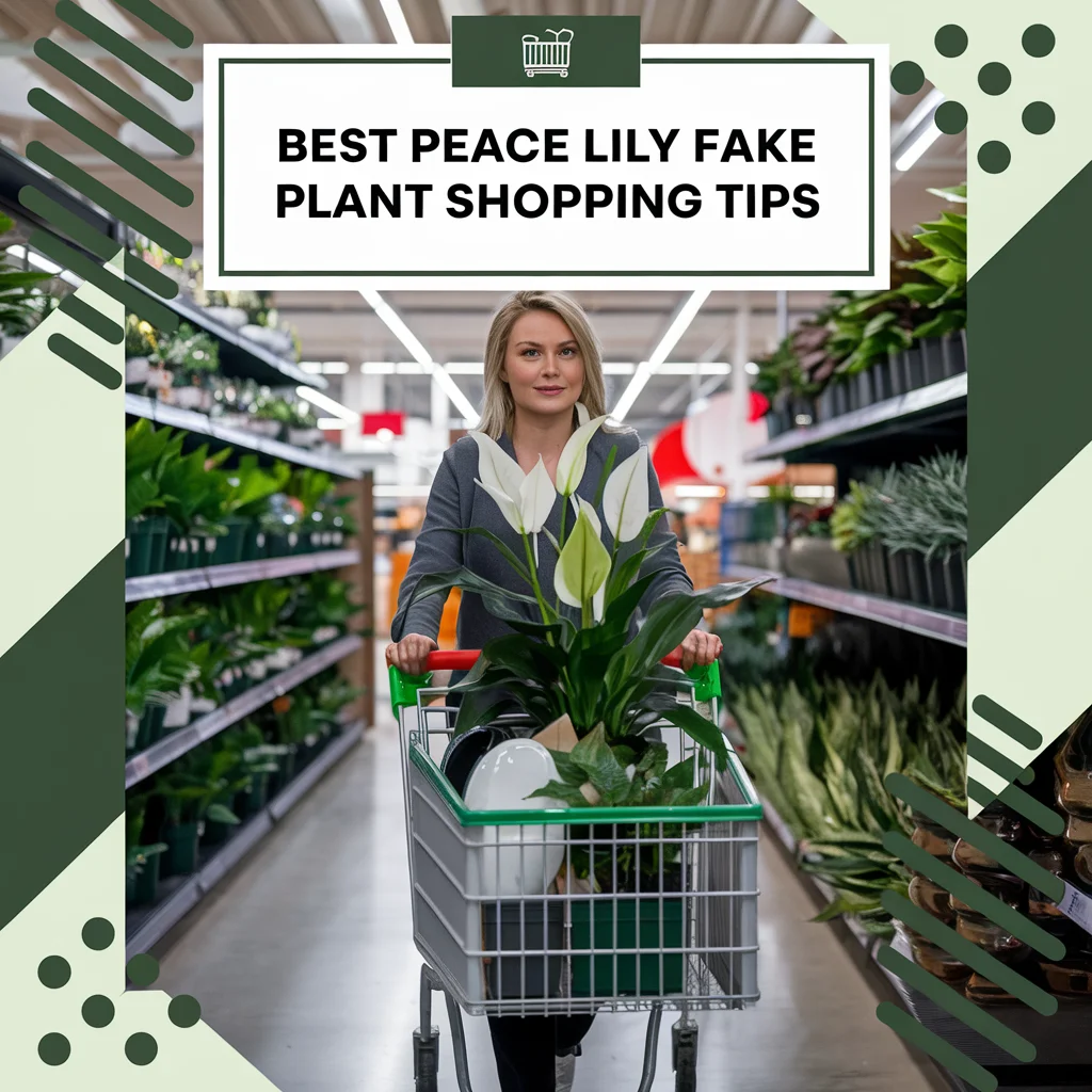Best Peace Lily Fake Plant Shopping Tips